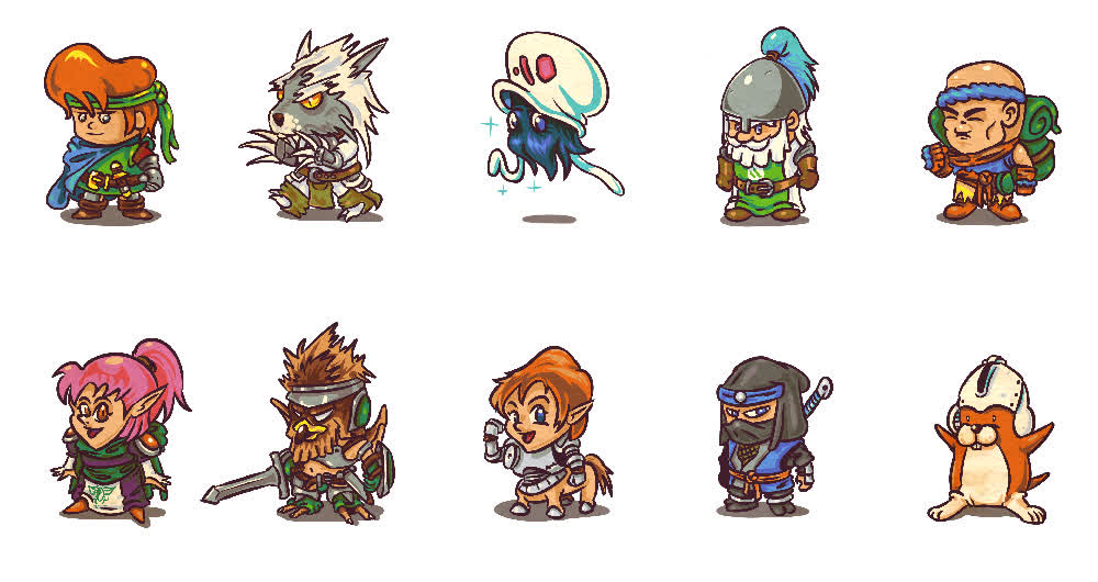 20 Shining Force Chibis | richtaur